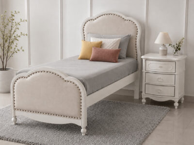 PAISLEE Bed & Nightstand lifestyle