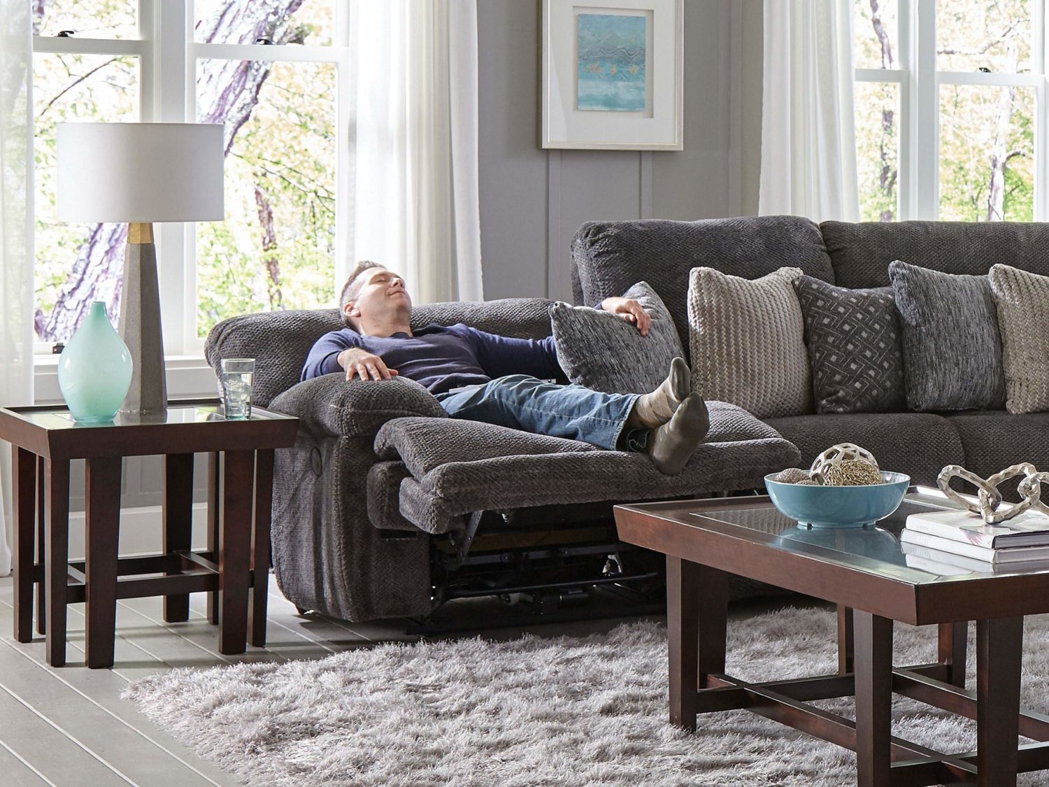 NORAH Reclining Sectional - Left Recliner