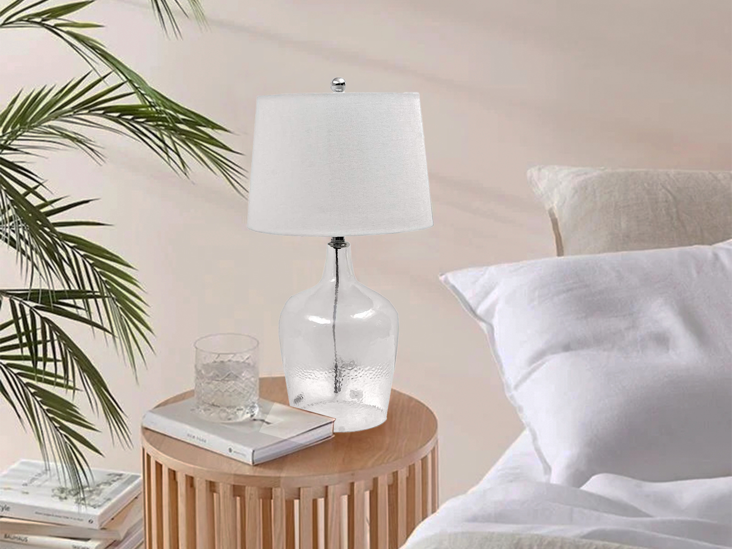 Caledonia Clear Table Lamp Lifestyle Caledonia Clear Table Lamp Lifestyle