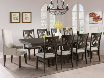 BRIER 10-Seat Dining Set