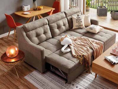 NIXBURG Sectional Sleeper - Open