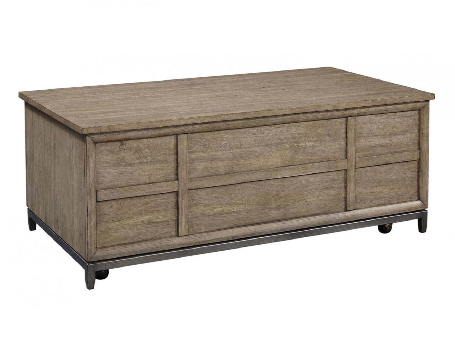 KANSAS Lift Top Coffee Table Front - Closed