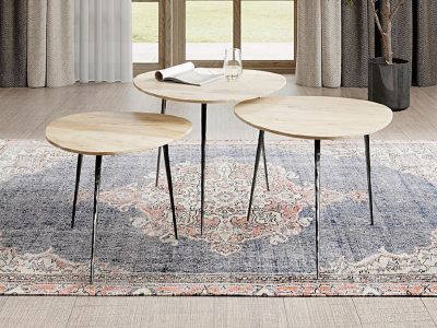 AVON 3 Pc Nesting Table Set