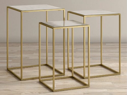 MALDEN 3 Pc Nesting Table Set