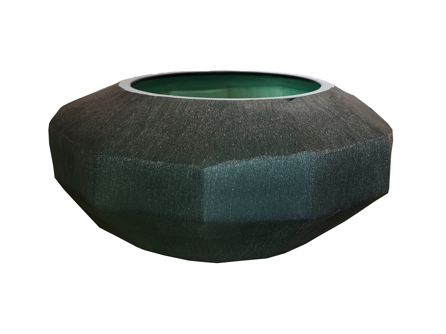 Textured Glass Vase Textured Glass Vase