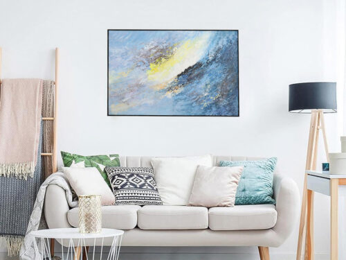 PLANO Hand Painted Canvas