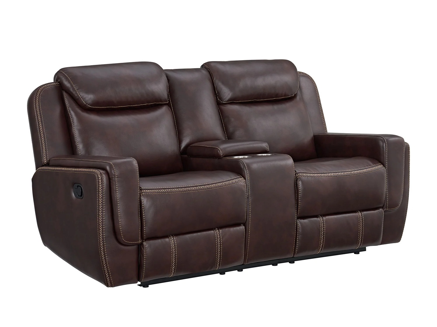 BISTRA Reclining Loveseat with Console - Across BISTRA Reclining Loveseat with Console - Across
