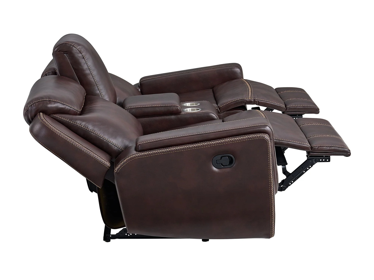BISTRA Reclining Loveseat with Console - Side Open BISTRA Reclining Loveseat with Console - Side Open