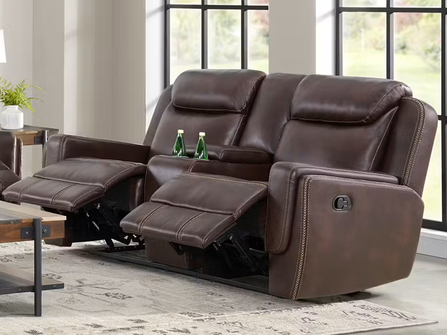 BISTRA Reclining Loveseat with Console BISTRA Reclining Loveseat with Console