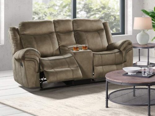 VETEL Reclining Loveseat with Console