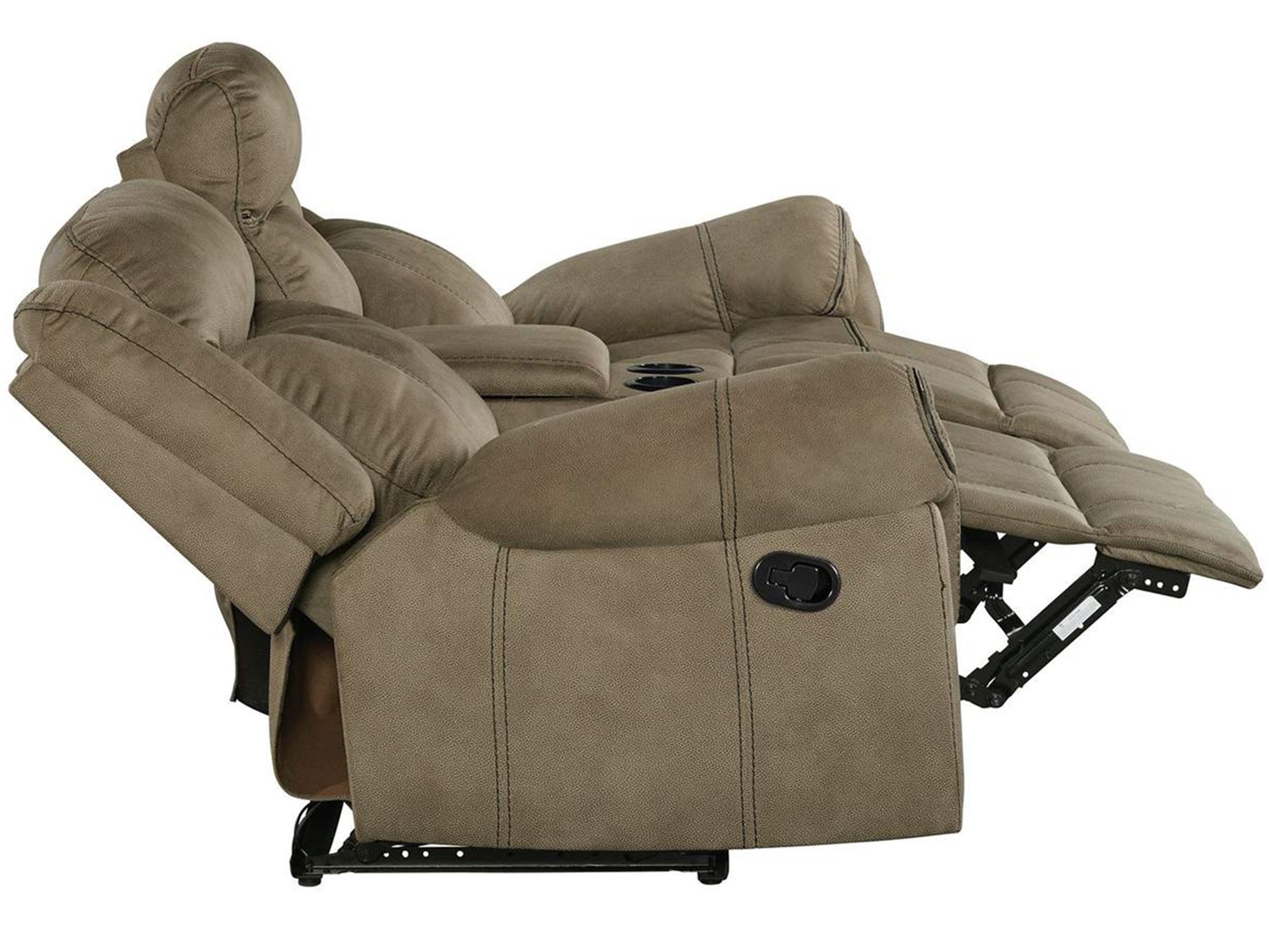 VETEL Reclining Loveseat with Console - Side Open VETEL Reclining Loveseat with Console - Side Open