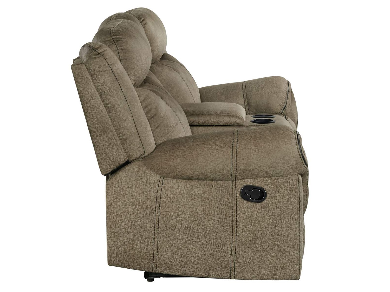 VETEL Reclining Loveseat with Console - Side VETEL Reclining Loveseat with Console - Side