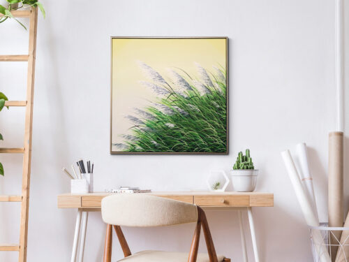 AZLE Hand Painted Canvas 70x70 cm