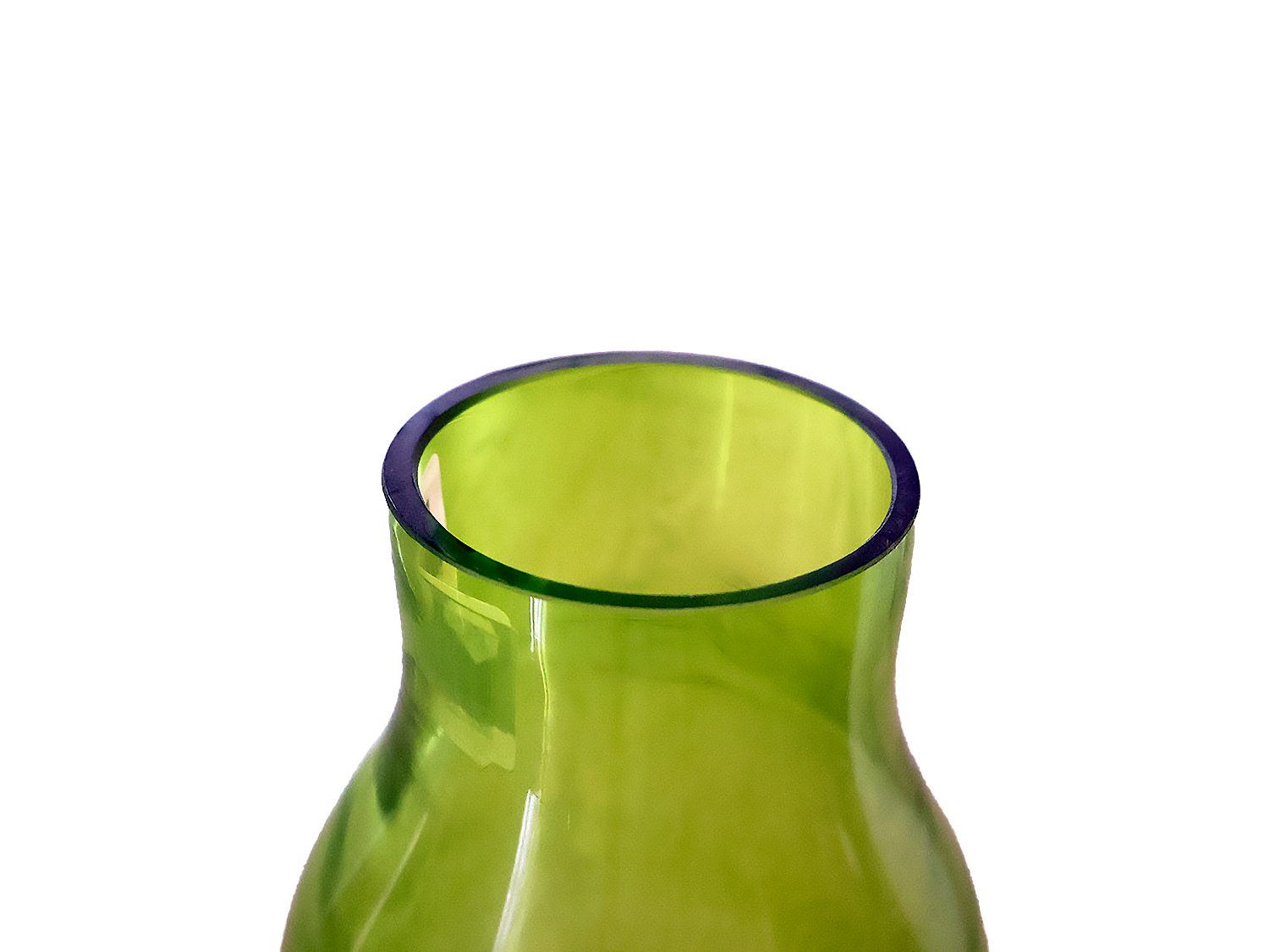 Green Glass Vase II Top Green Glass Vase II Top