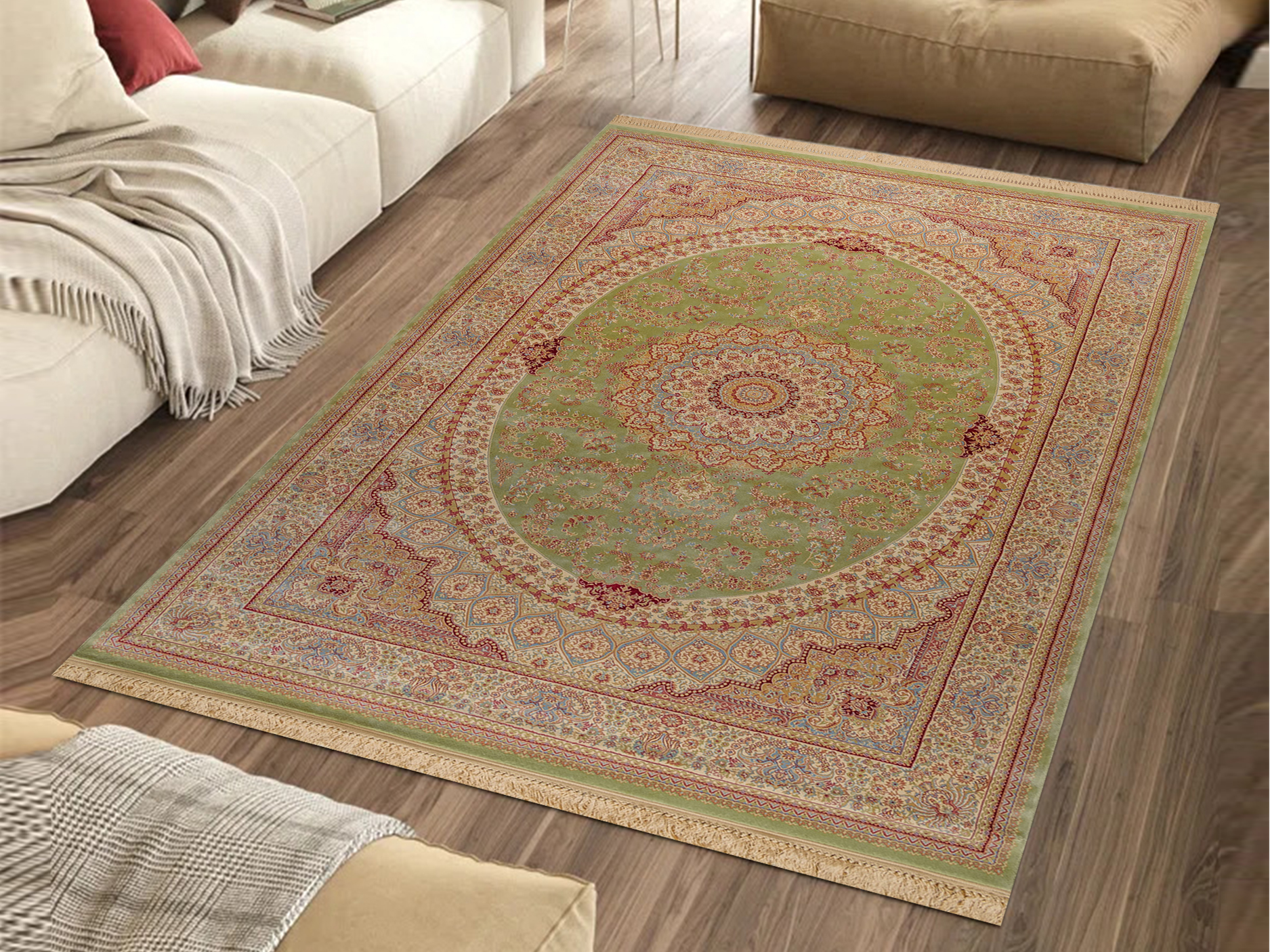 PAVEH Silk Rug Lifestyle PAVEH Silk Rug Lifestyle
