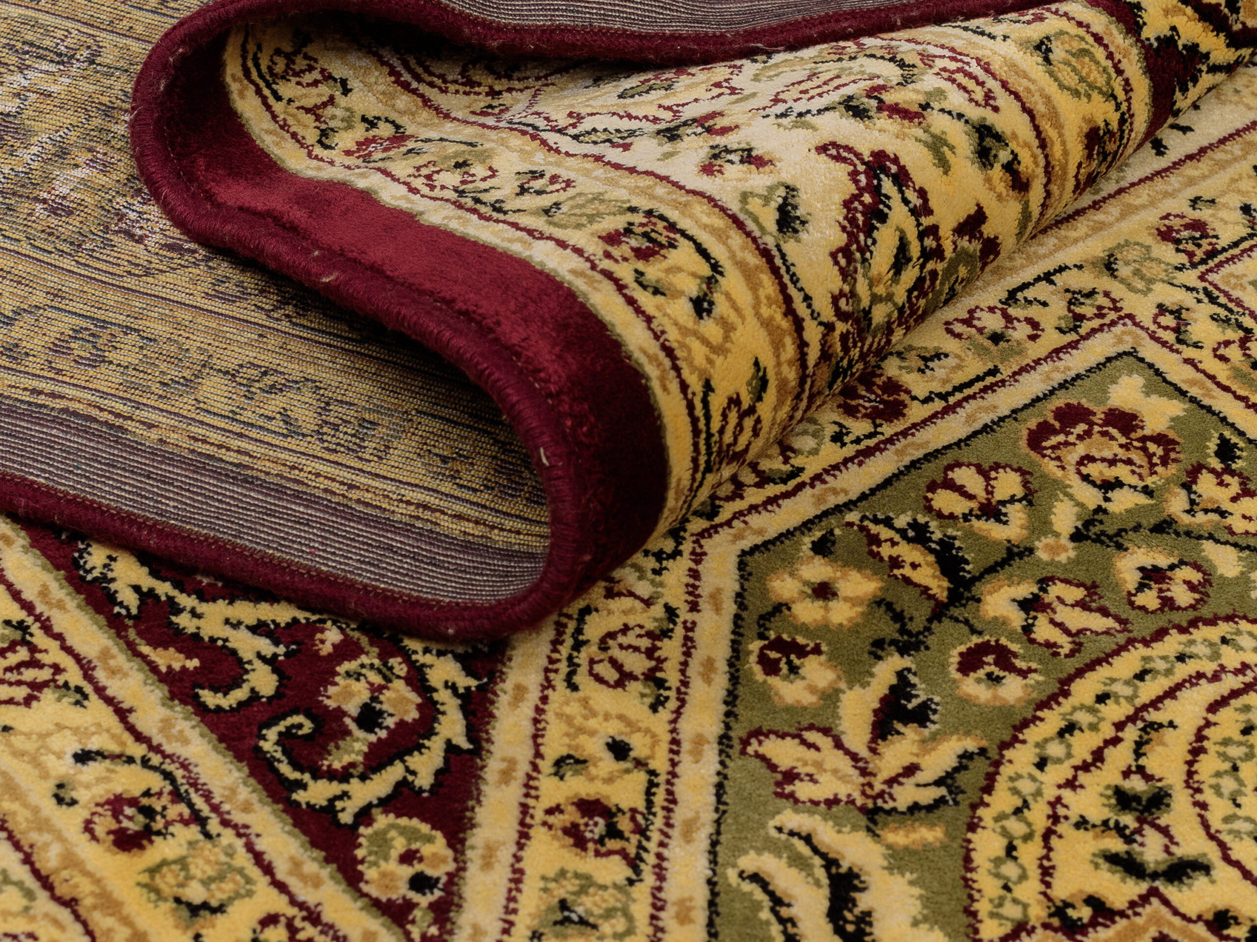 SENAKI Silk Rug Detail SENAKI Silk Rug Detail
