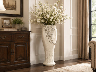 Vase White Large