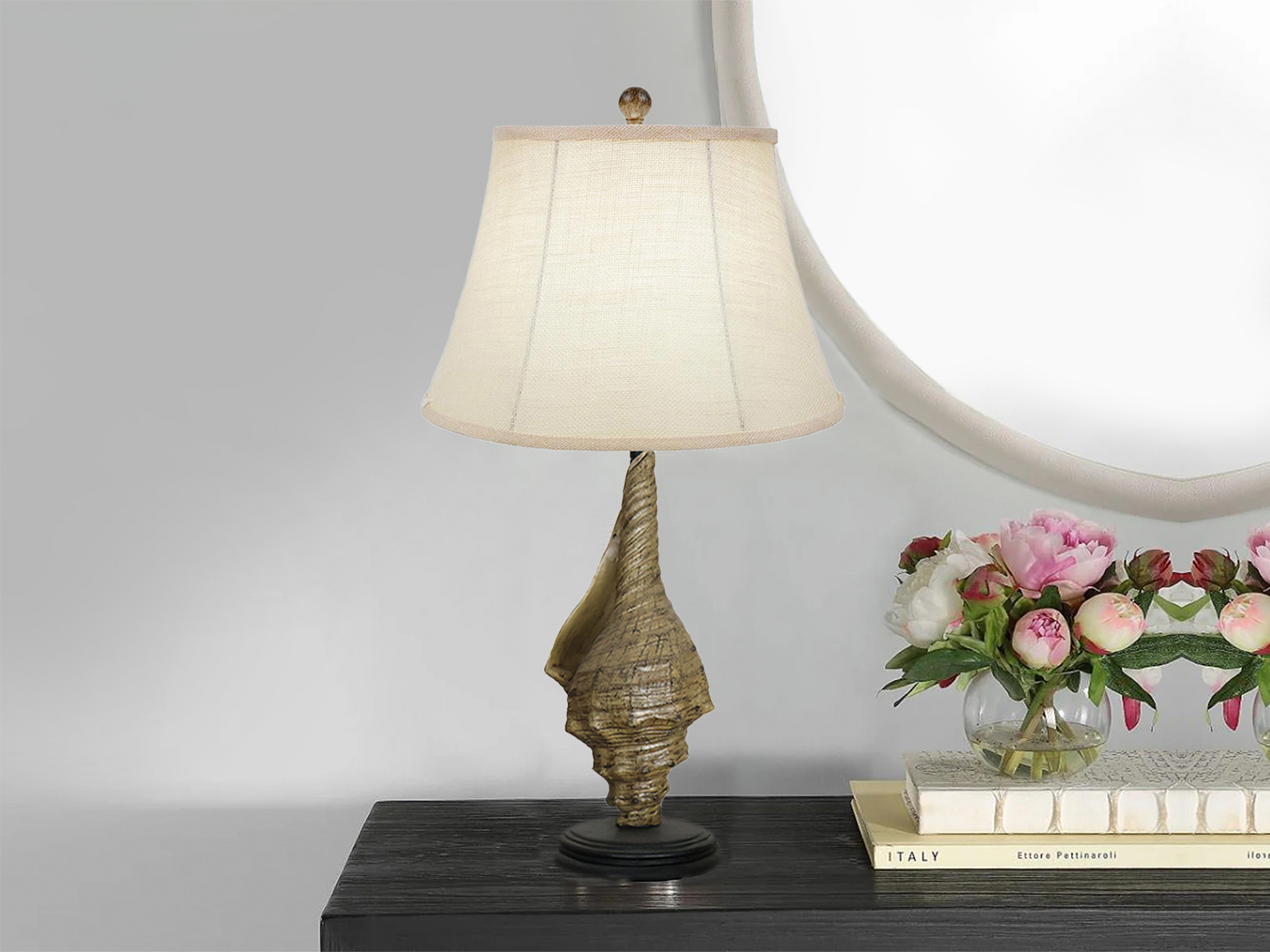 Shell Table Lamp Lifestyle Shell Table Lamp Lifestyle