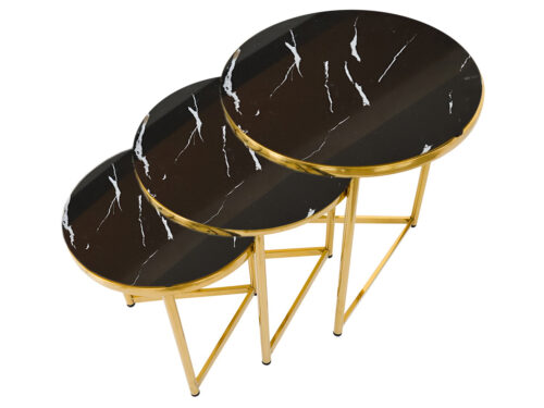 JENKINS II 3 Pc Nesting Table Set