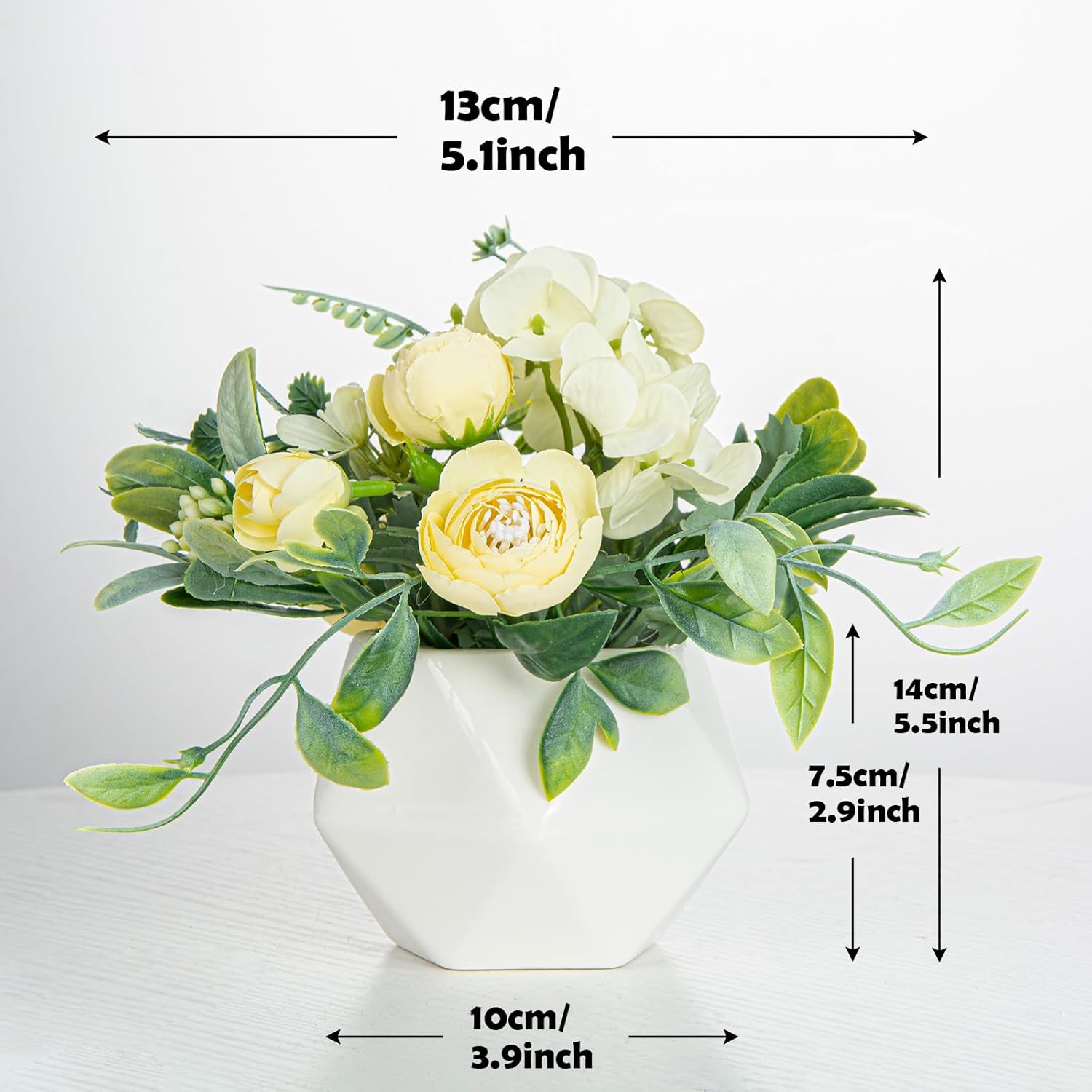 LUNAS Faux Plant Overall Dimensions LUNAS Faux Plant Overall Dimensions