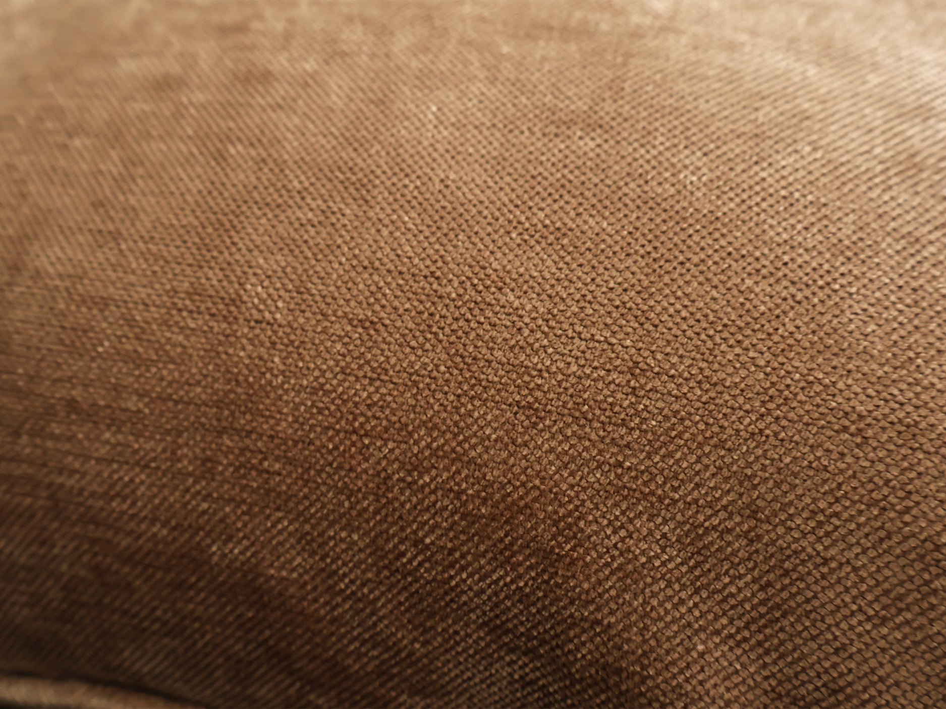 Chenille Brown Cushion Detail Chenille Brown Cushion Detail