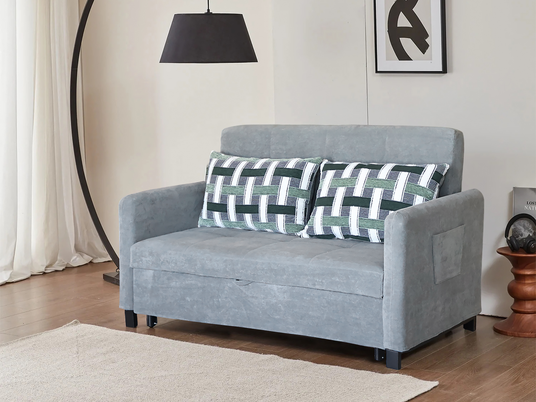 MERTZON 2 Seat Sofa Bed Feature Image MERTZON 2 Seat Sofa Bed Feature Image