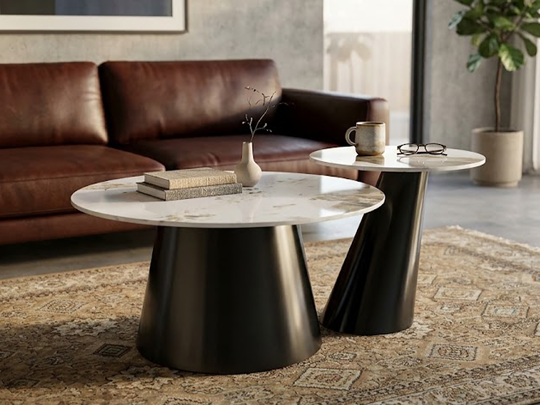 OATES Coffee Table & End Table