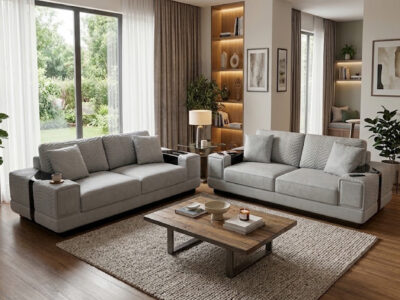 STOVER 3 Seat Sofa & 2 Seat Sofa